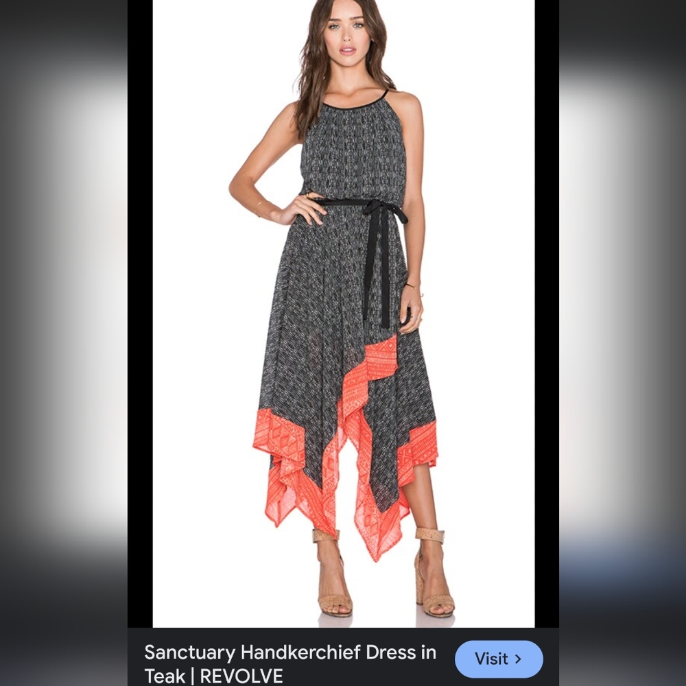 NEW CLOSET ITEM: Sanctuary Hankerchief Dress